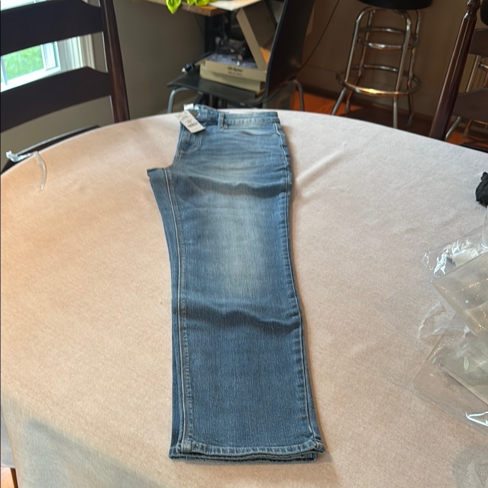 White House Black Market Blue High Rise Ankle Jeans